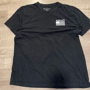 (SOLD) Ariat Men's Black Short Sleeve Tee